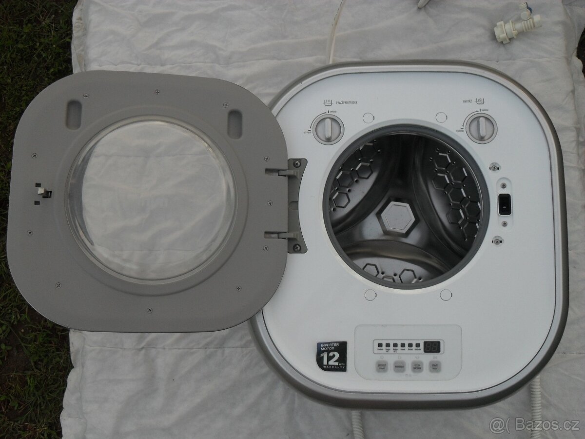 DAEWOO MINI NÁSTĚNNÁ PRAČKA NA 3KG,tř.A++,O-700,LCD,CZ POPIS - 5