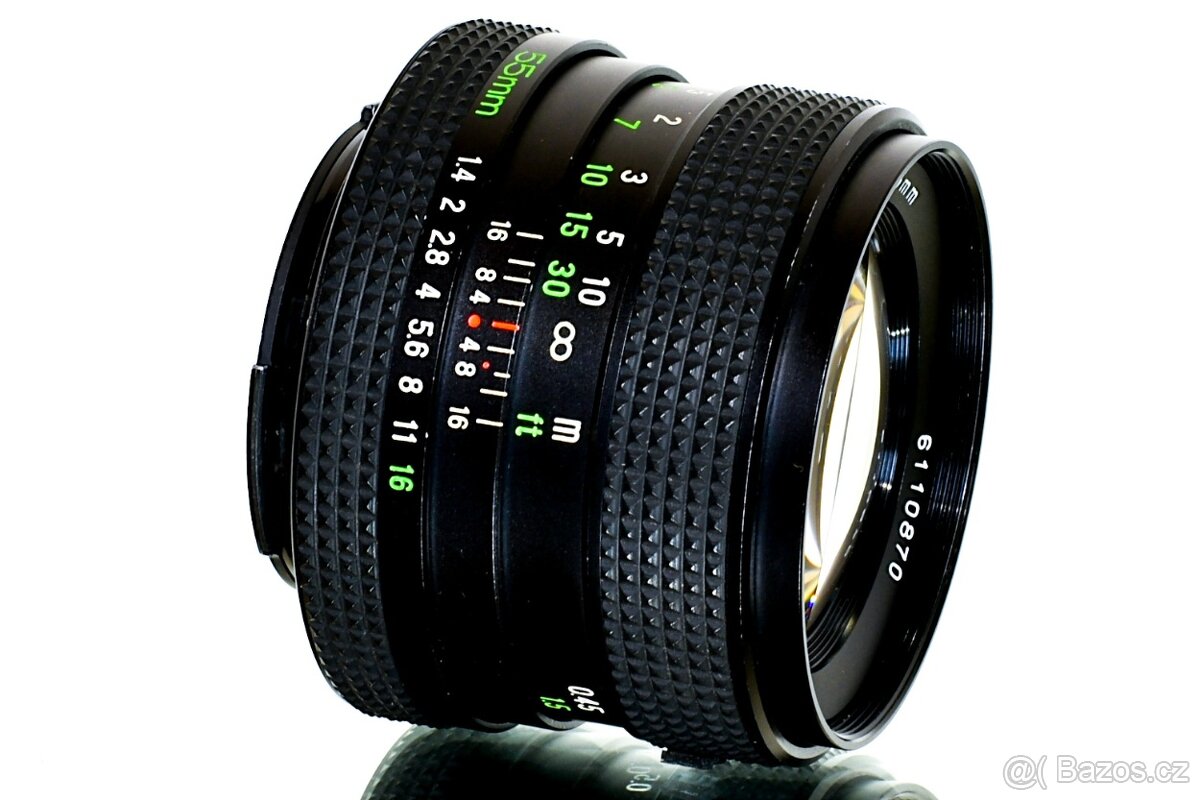 Rollei Rolleinar MC 1,4/55mm QBM Japan TOP STAV - 5