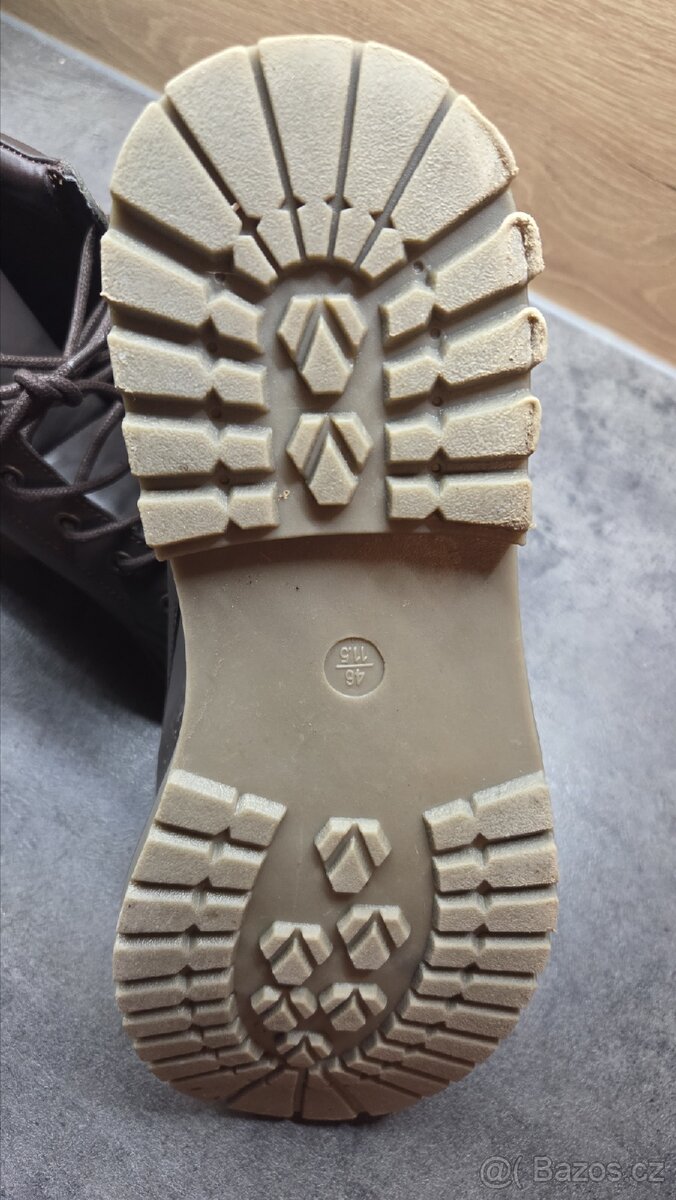 Zimní pánské kožené boty č. 46/11.5 Esmara - 5