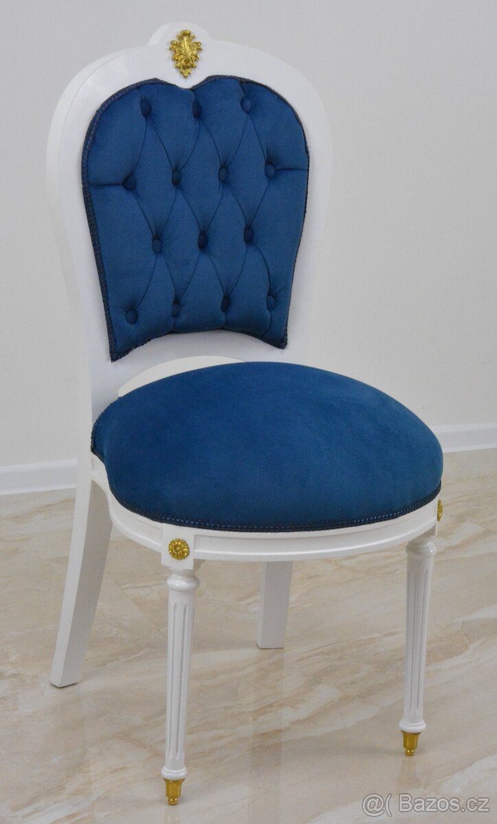 Zámecký jídelní set - 11 částí - zdobený bronzem - 5