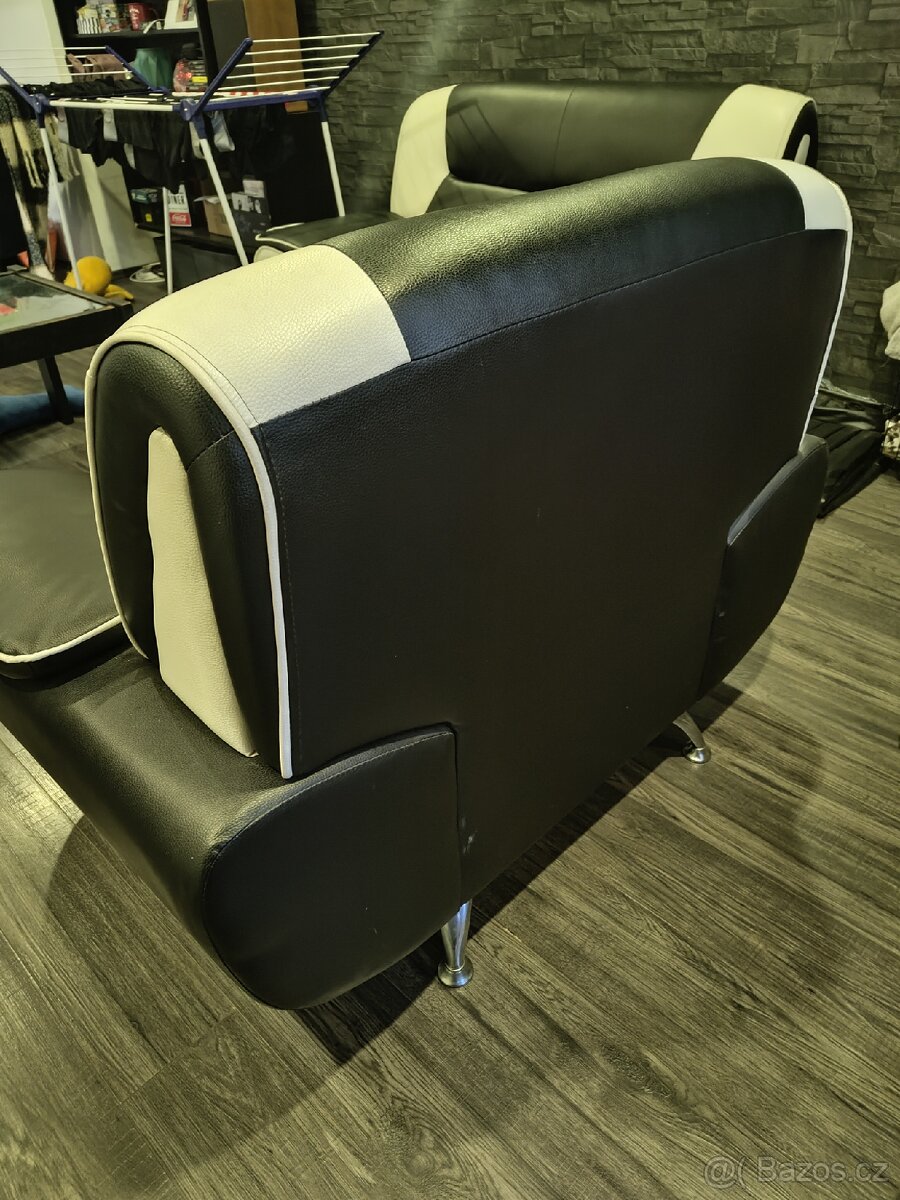 Sedací souprava dvousedačka s křeslo - 5