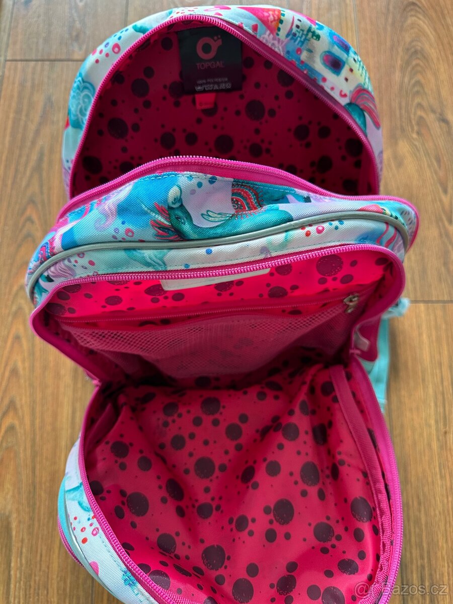 Školní značkový batoh Topgal - 5