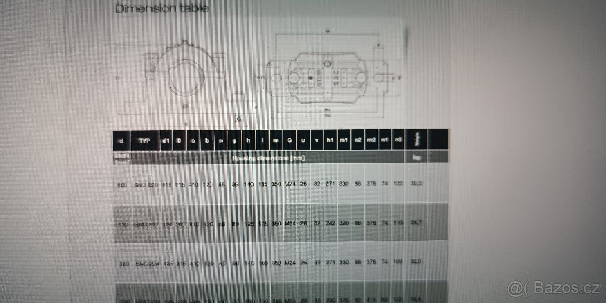 Ložiskový domek SNC 524-620 - 5