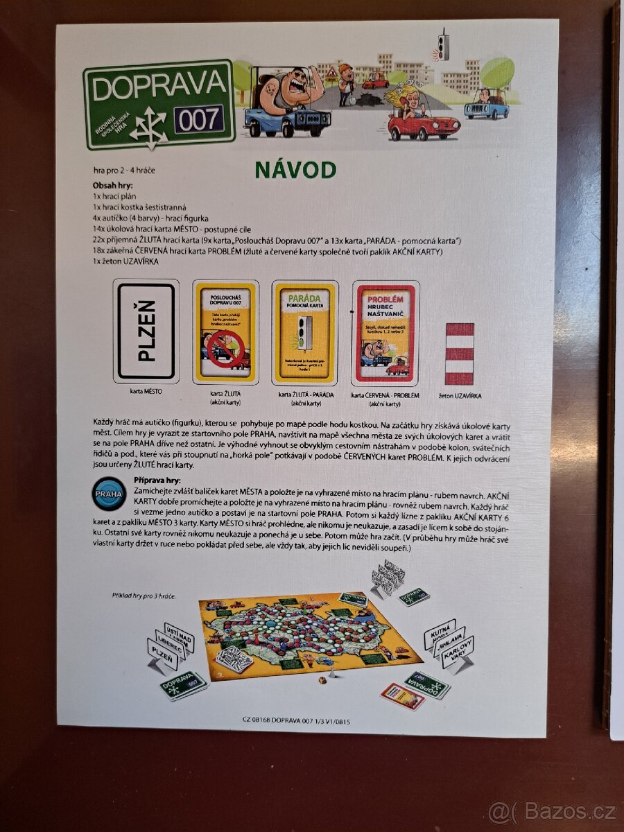 Společenská hra Rádia Impuls Doprava 007 - 5