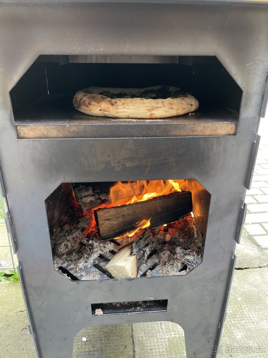 Skládací pizza pec na dřevo - 5