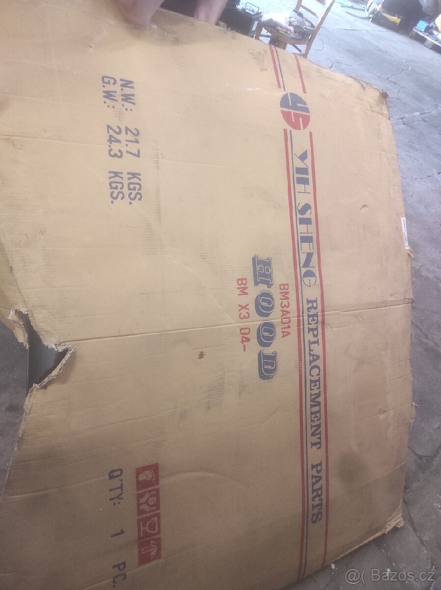 Nová kapota BMW X3 - 5