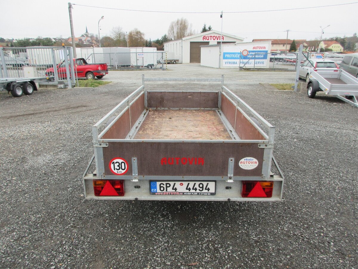 Bazarový přívěs VA 750kg 2,52x1,27/0,30 RE POČ - 5