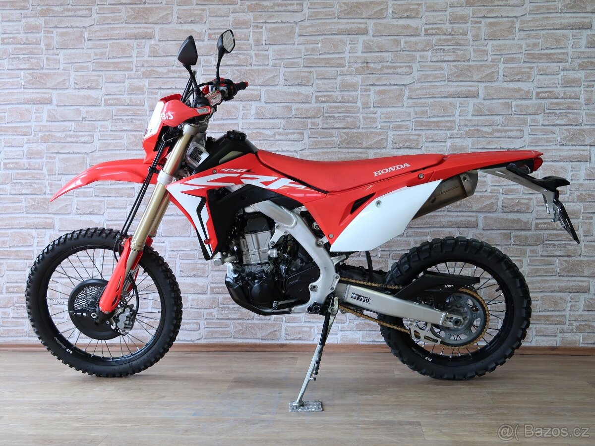 Honda CRF450L 1.majitelka, 6400km, nezničená