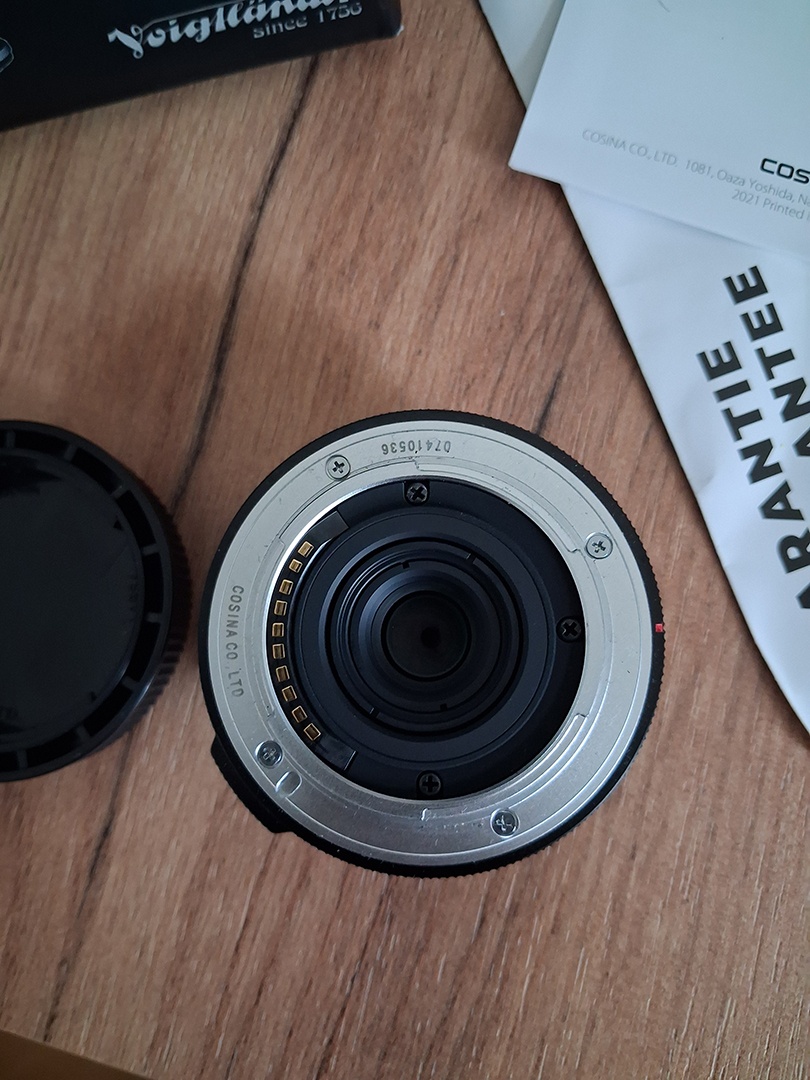 Voigtlander 18 F/2.8 Color Skopar Aspherical Fujifilm X blac - 5