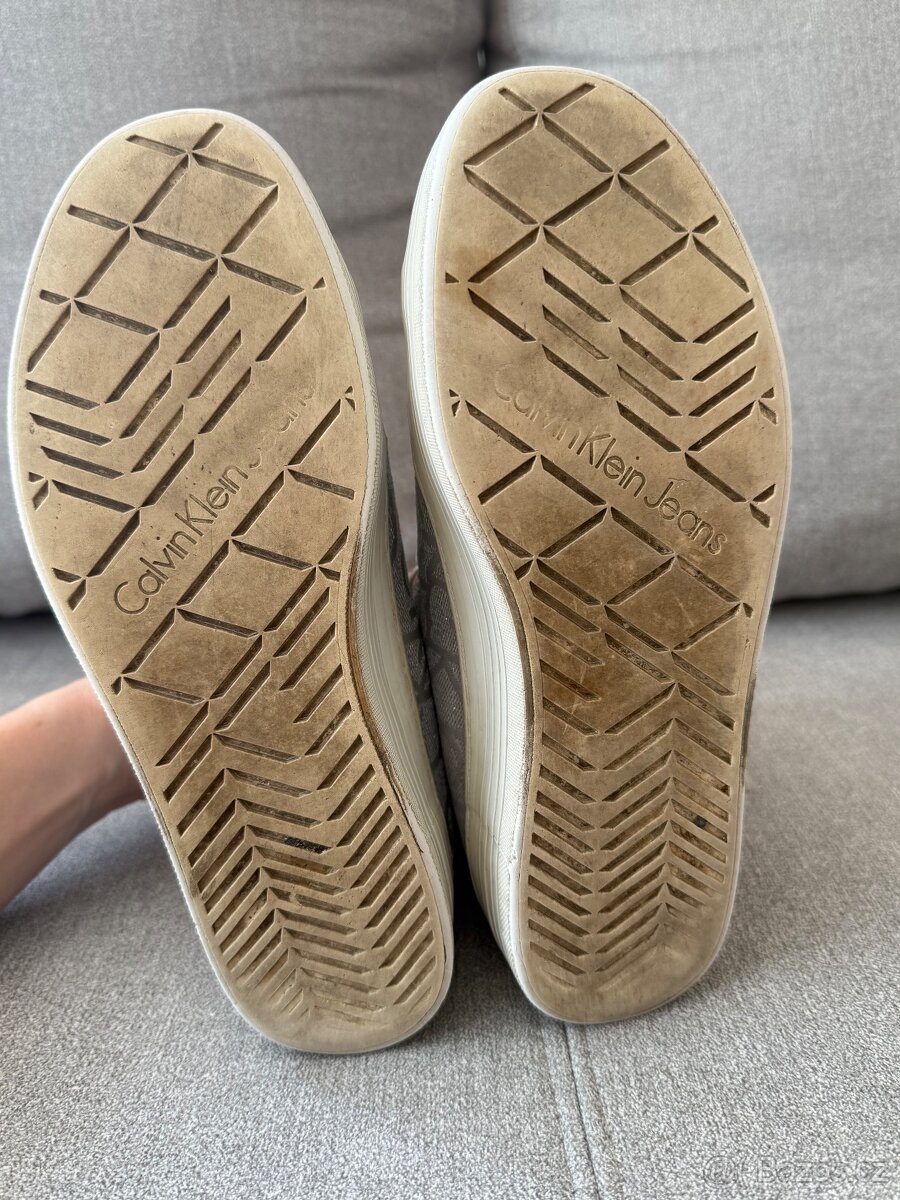 Kotníkové tenisky Calvin Klein - 5