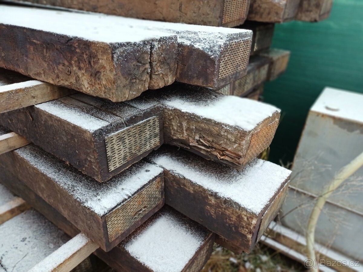 Pražce dřevěné dubové - 5