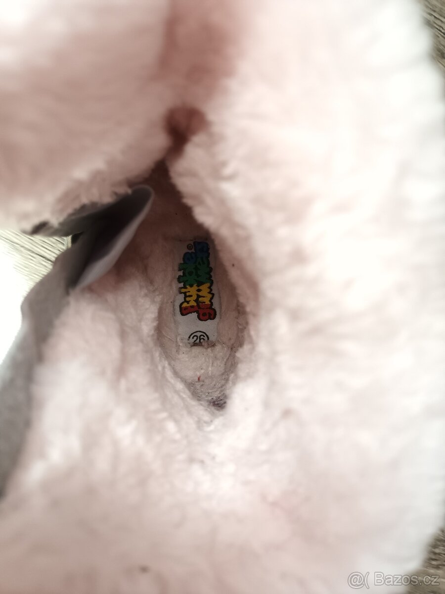 Zimní dětské zateplené boty, vel. 26 - 5