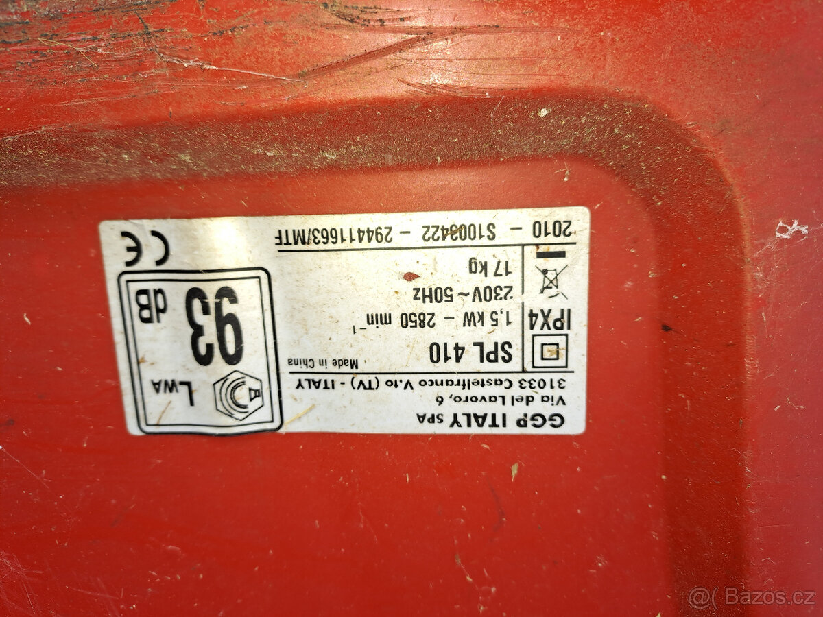 Elektrická sekačka na trávu spl 410 1,5 kw - 5