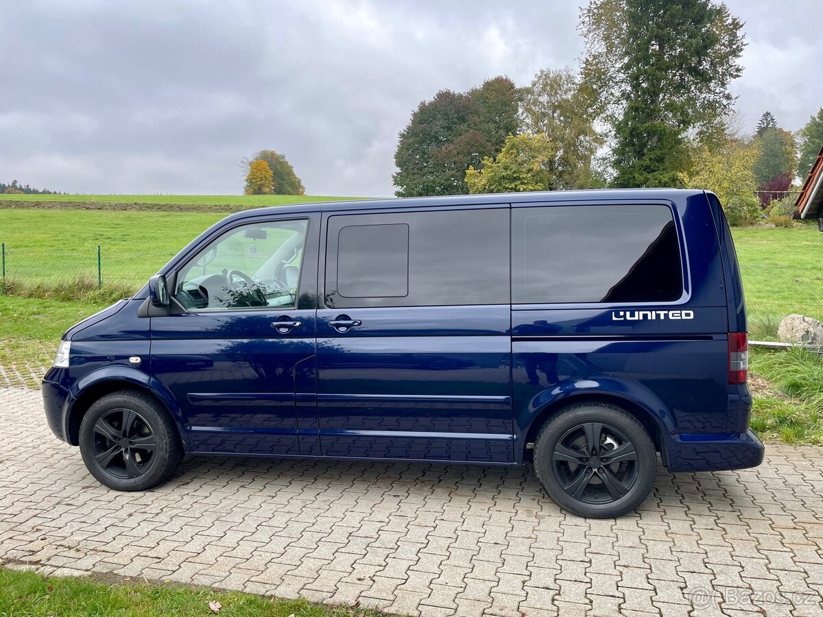 Volkswagen T5 Multivan UNITED 2.5 TDI 174k sedmimístný - 5