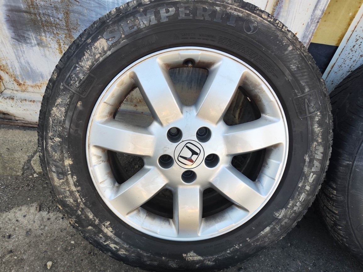 17"alu sada 5x114 origo Honda CRV mk4 mk3 225/65 - 5