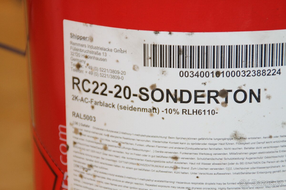 Prodám venkovní lak REMMERS na rozpouštědlové bázi,exterier - 5