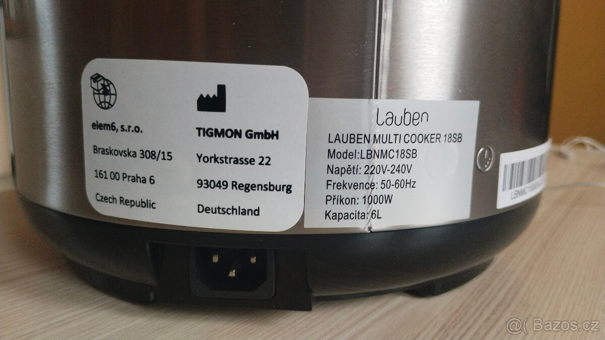 Multifunkční hrnec Lauben 18SB - 5