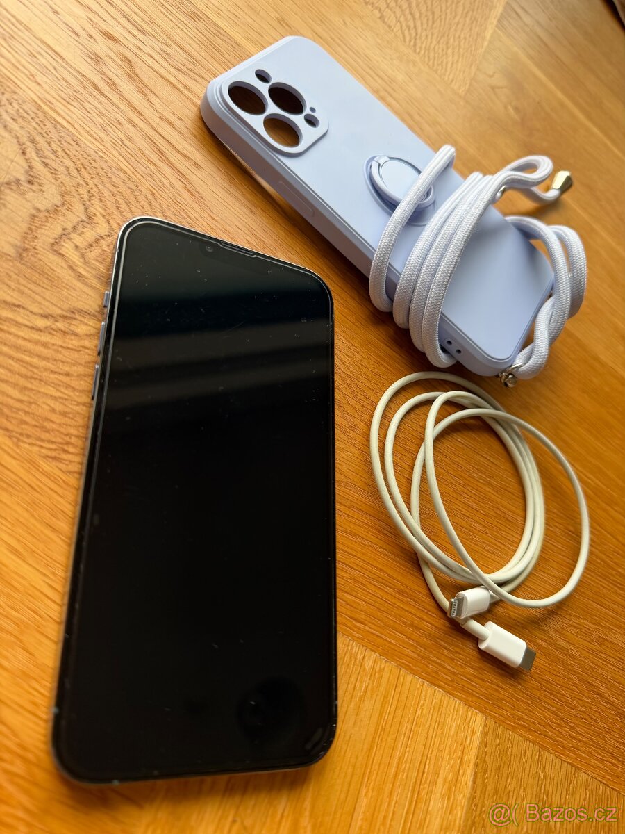 Prodám iPhone 13 Pro Max 128 GB Sierra Blue - zánovní - 5