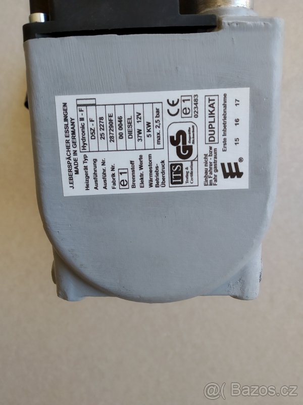 Prodej oprava montáž nezávislé topení Webasto Ebersp. planar - 5