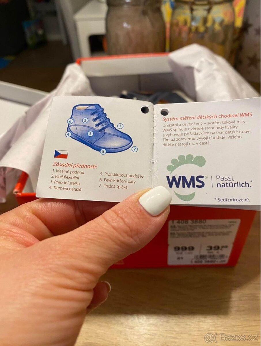 Dětská obuv,vel.21, Elefanten - 5