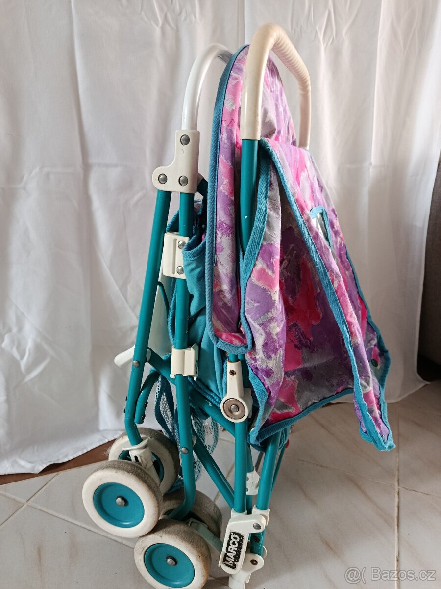 Retro skládací kočárek - 5