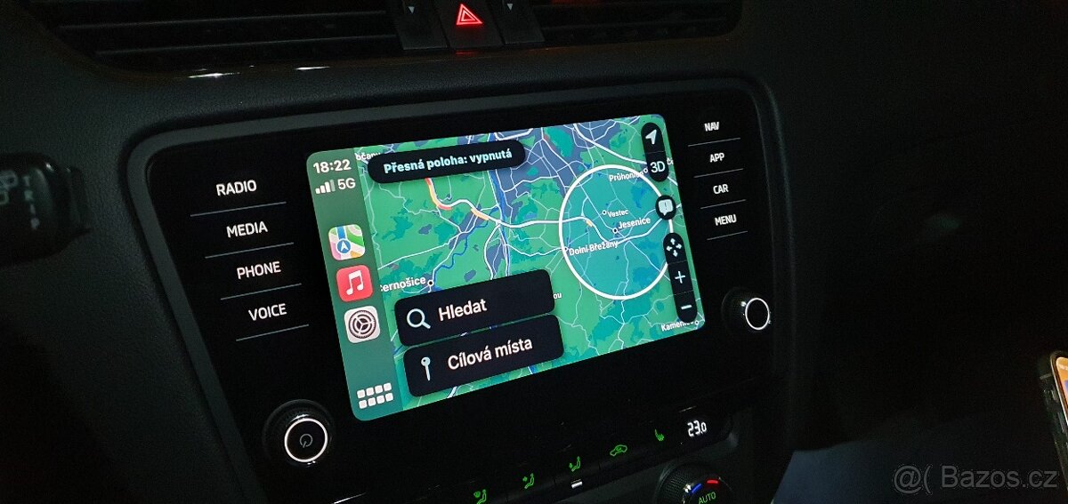 Aktivace smartlink, App-connect, Full Link, Audi Smartphone - 5