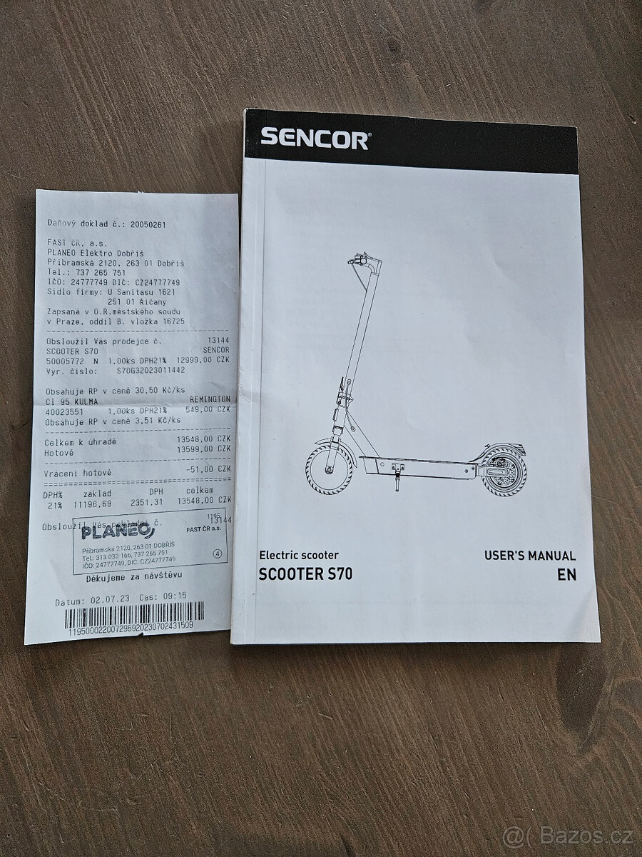 Koloběžka Sencor S70 - 5