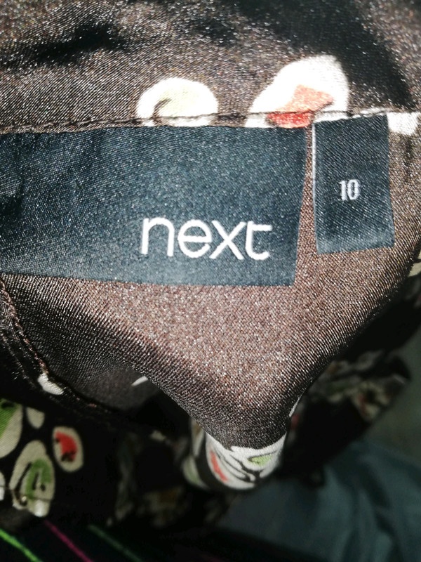 Krásné hnědé šaty Next - 5