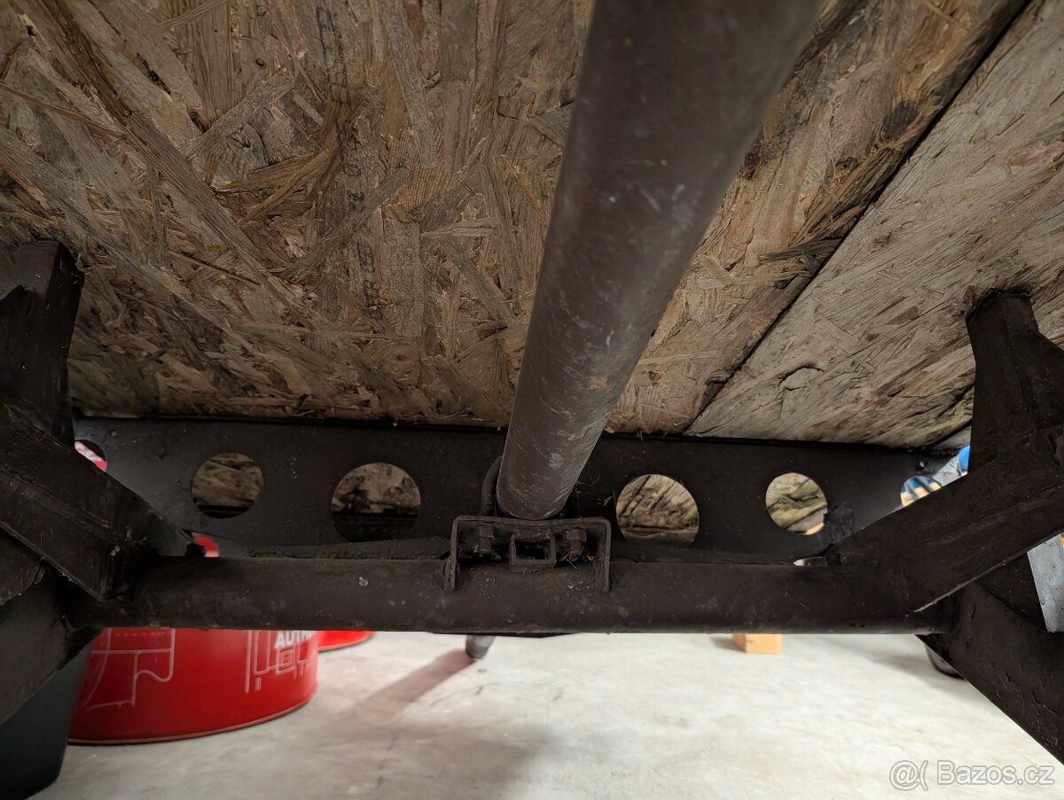 Vozík přívěs za malotraktor nebo čtyřkolku 155x95 cm - 5