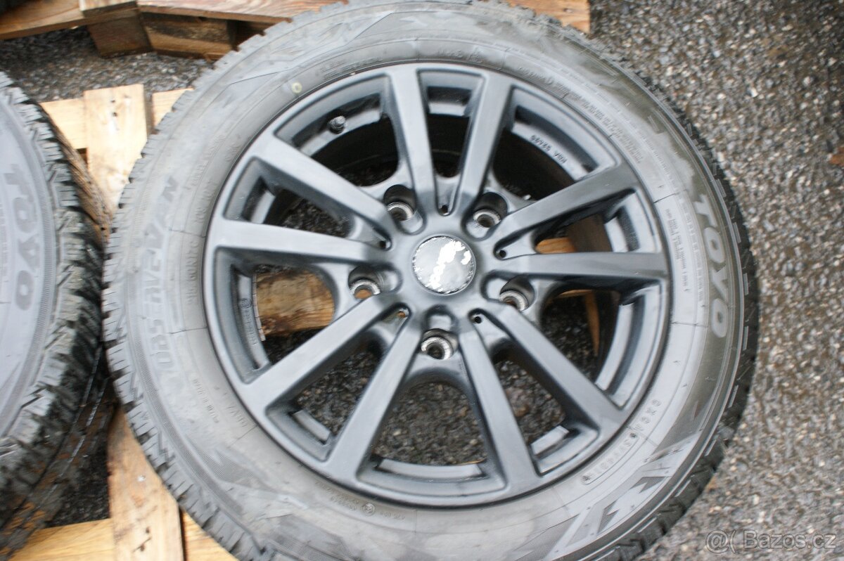 Brock Cerne matne alu Ford Transit R17 5x160 zimni pneu - 5