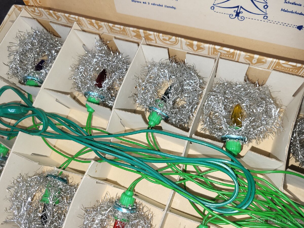 Retro vánoční osvětlení 100 - 5