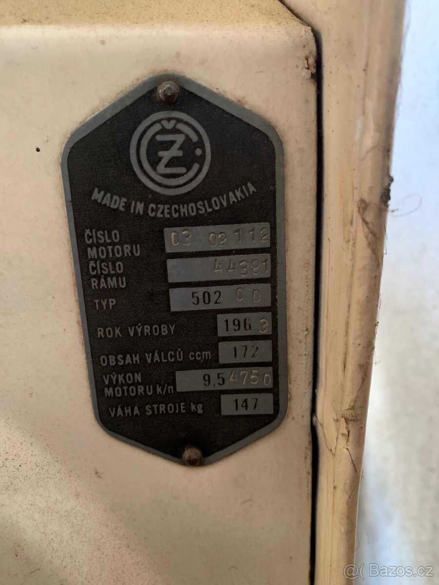 Čezeta 175 502.00 , Prase - 5