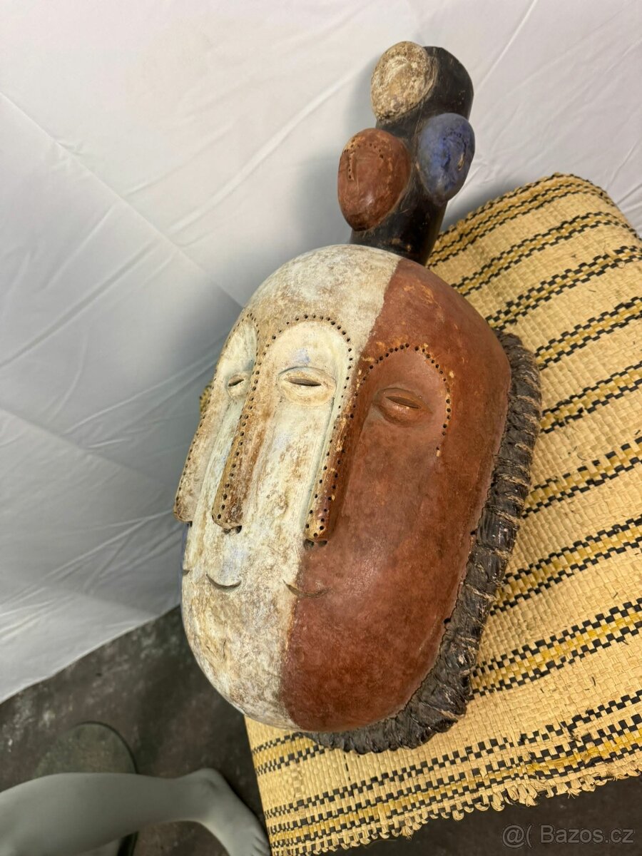 Africká rituální maska (603042) - 5