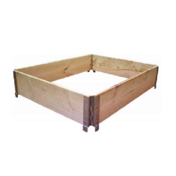 Vyvýšené záhony – paletové ohrádky - 5