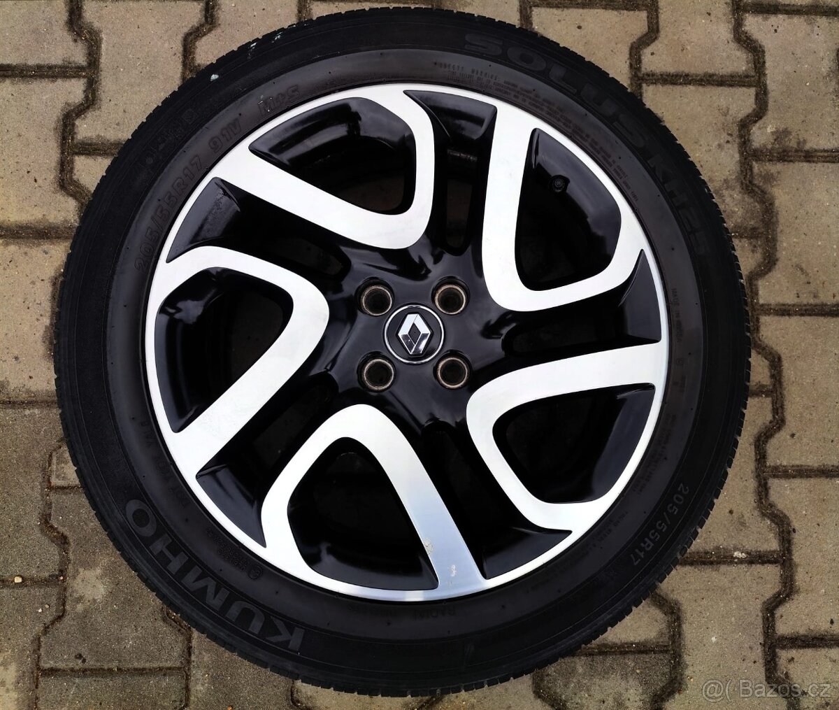 Disky originální Renault Captur 4x100 R17 - 5