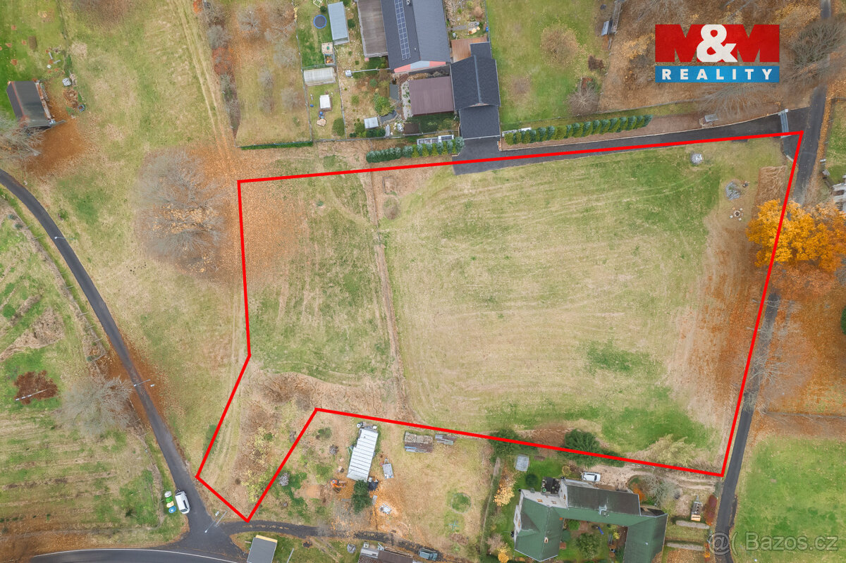 Prodej pozemku k bydlení, 8.187 m², Kopaniny, Aš - 5