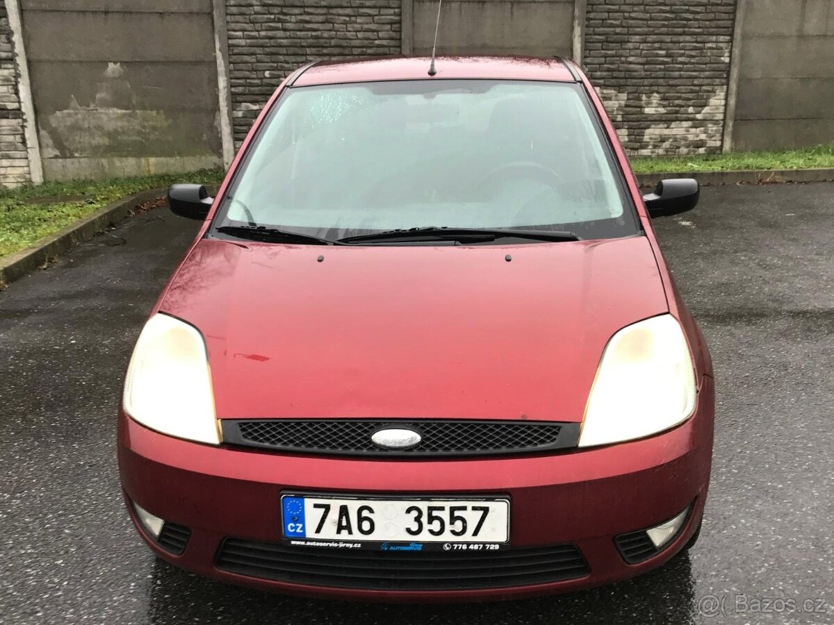 FORD FIESTA 1.6i 2003, 5.dveří, ČR, ZIM.PNEU, NOVÁ STK 2027 - 5