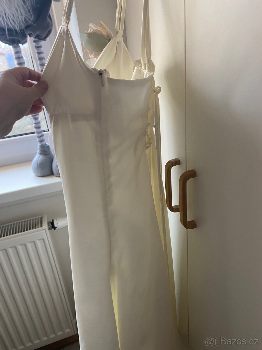 Plesové, imatrikulační,svatební, popůlnoční šaty vel.36/38 - 5