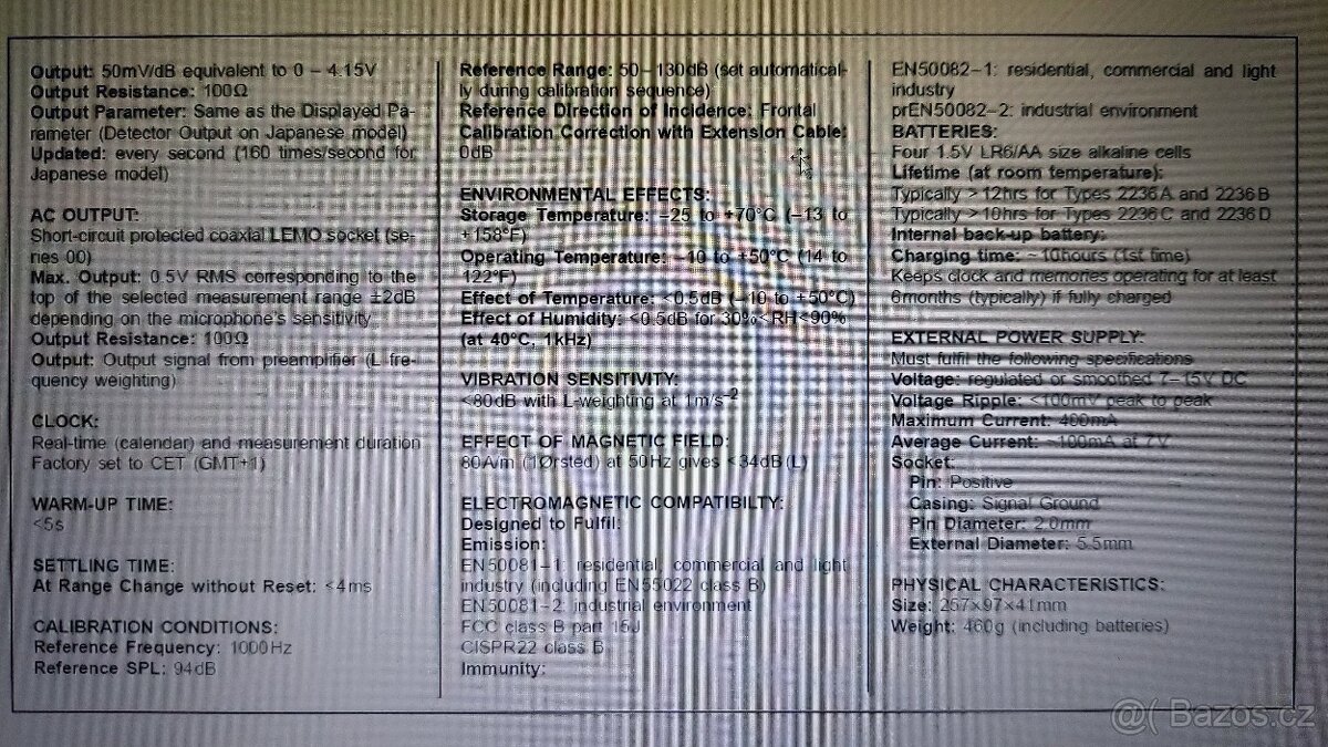 Hlukoměr BK 2236 - 5
