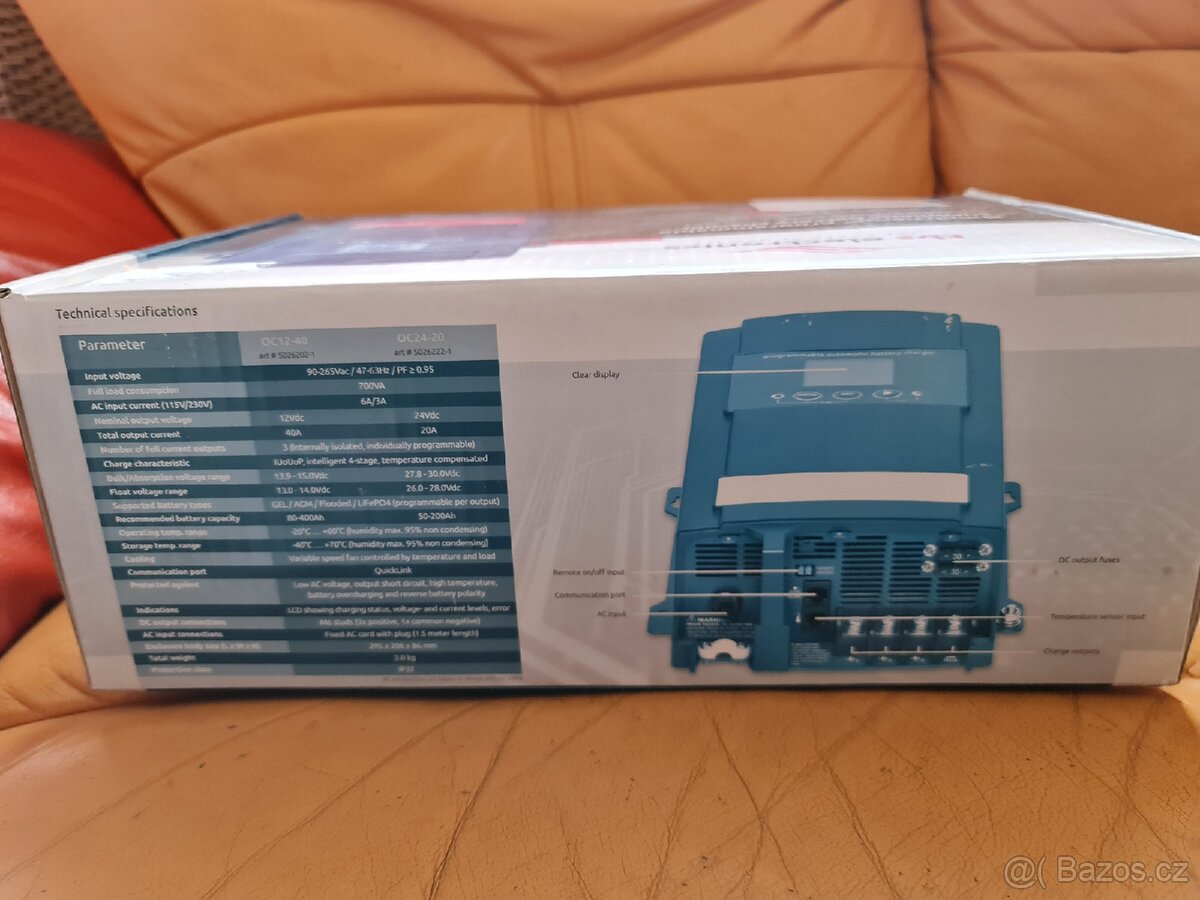 Programovatelná nabíječka Omnicharge2 - OC2 12-40 - 5