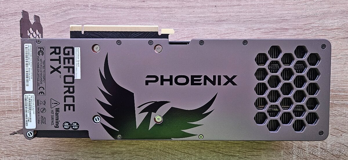 GAINWARD GeForce RTX 3080 Phoenix 10GB - top stav, záruka - 5