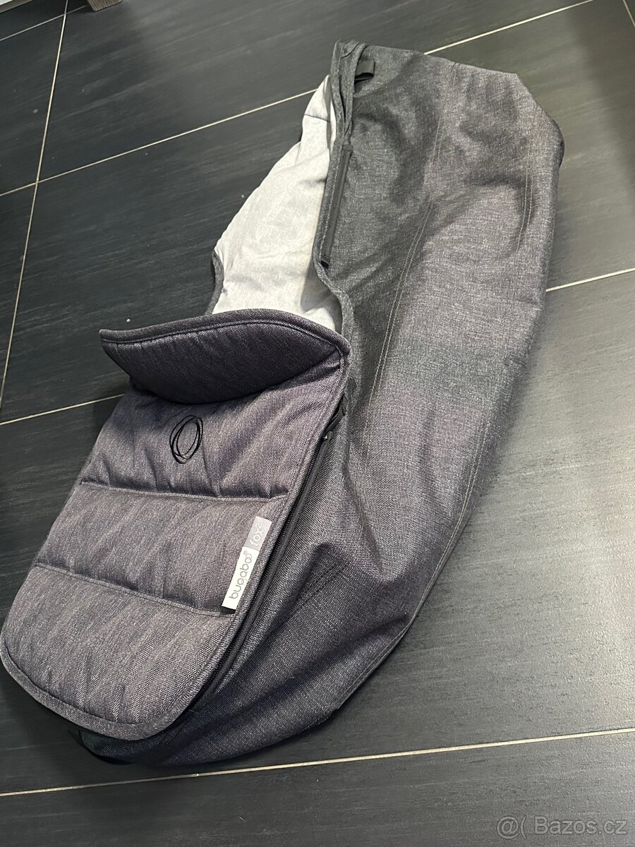 Bugaboo Fox 1,2,3 potah korby washed black - 5
