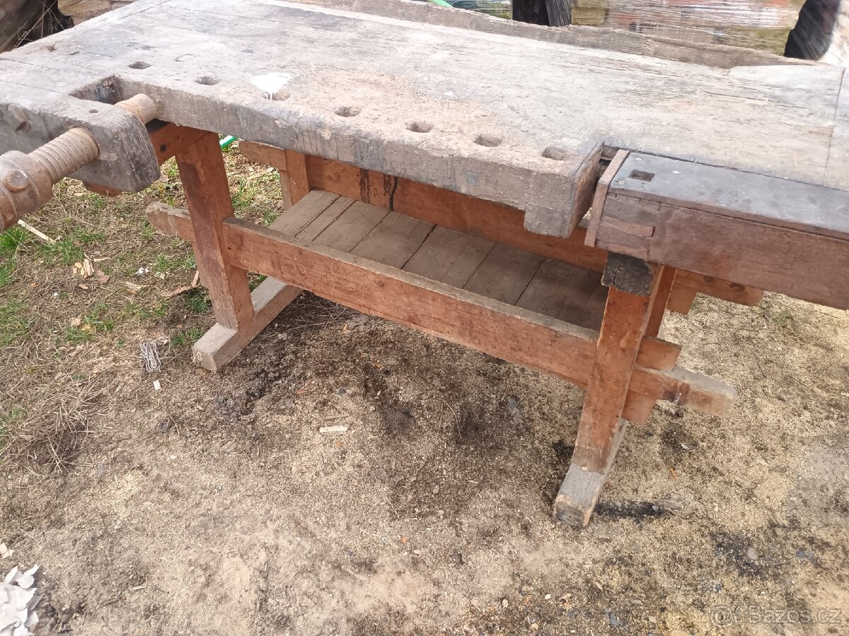 Truhlářský ponk, hoblice - 5