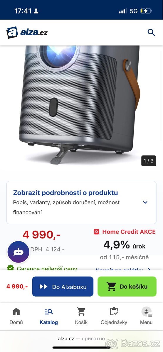 projektor – VANKYO PERFORMANCE H300A Dark Grey Android - 5