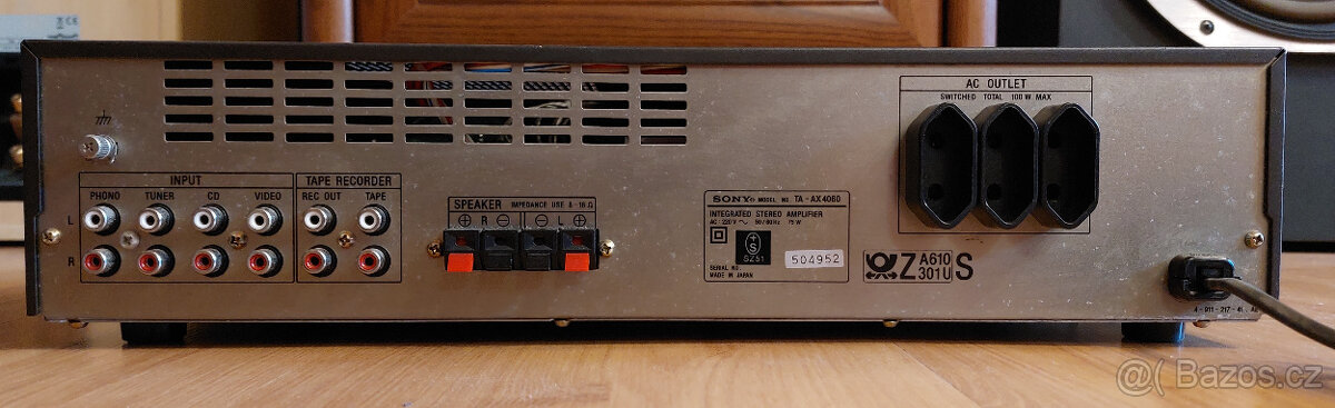 Zesilovač Sony TA-AX4060 - 5