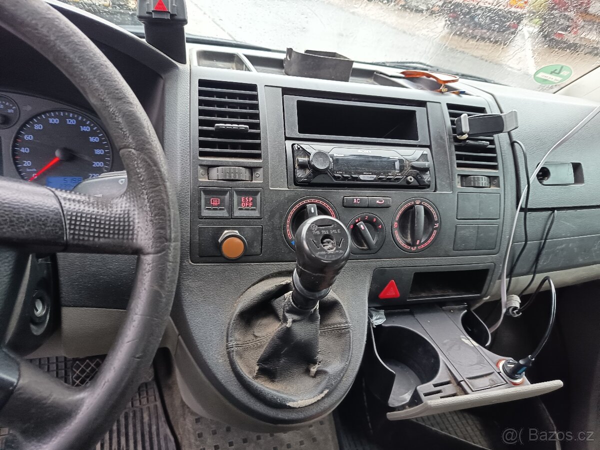 VW T5 2.5 TDI 4motion valník 4x4 MOTOR KO - 5