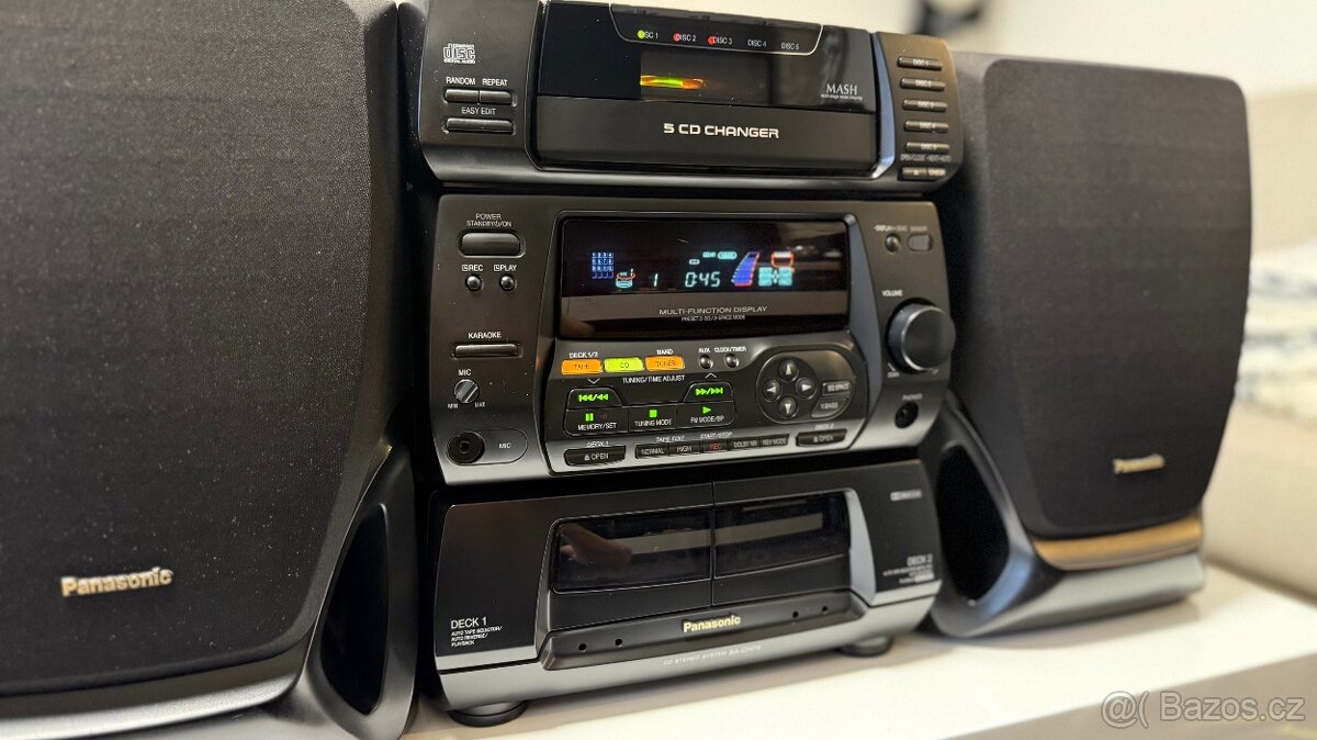 Panasonic SA-CH74 HiFi věž - 5