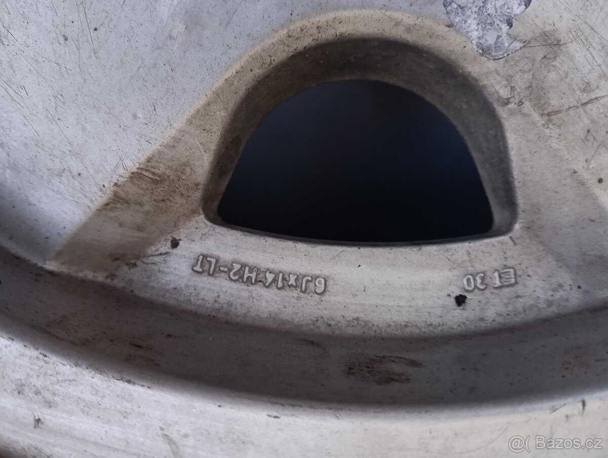 VW T3 Originální hliníková kola/6x14 ET30 - 5