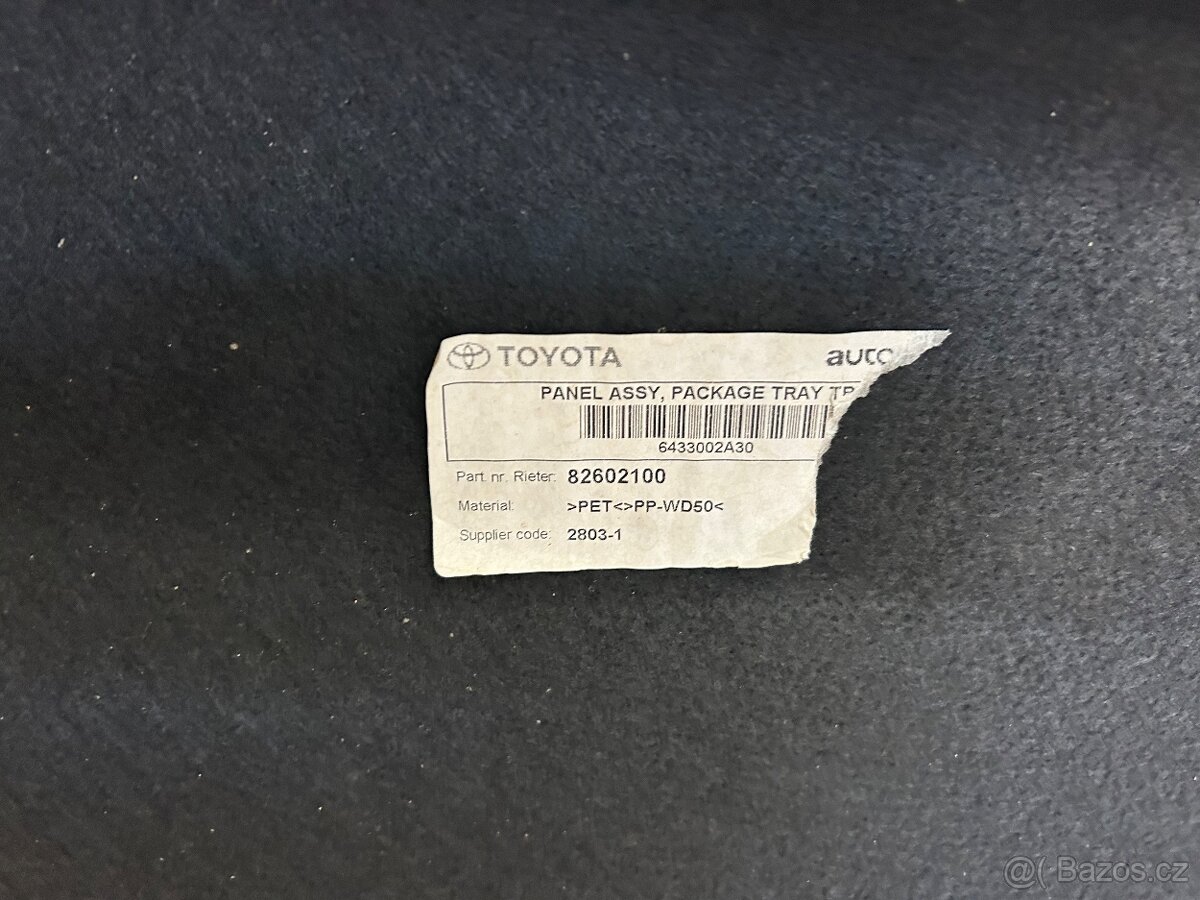 Toyota Auris plato do kufru - 5