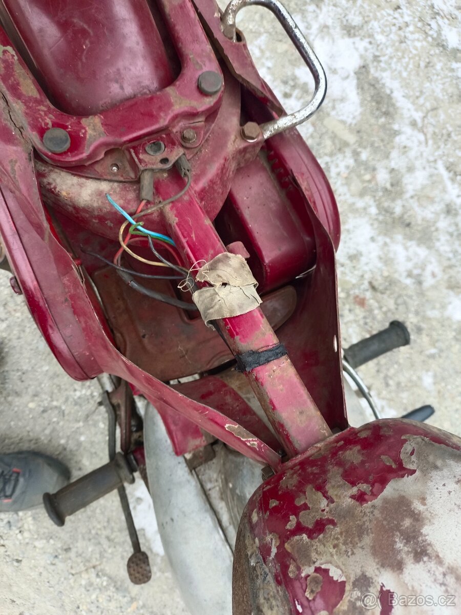 Jawa 250 půlbuben 1955 bez TP - 5